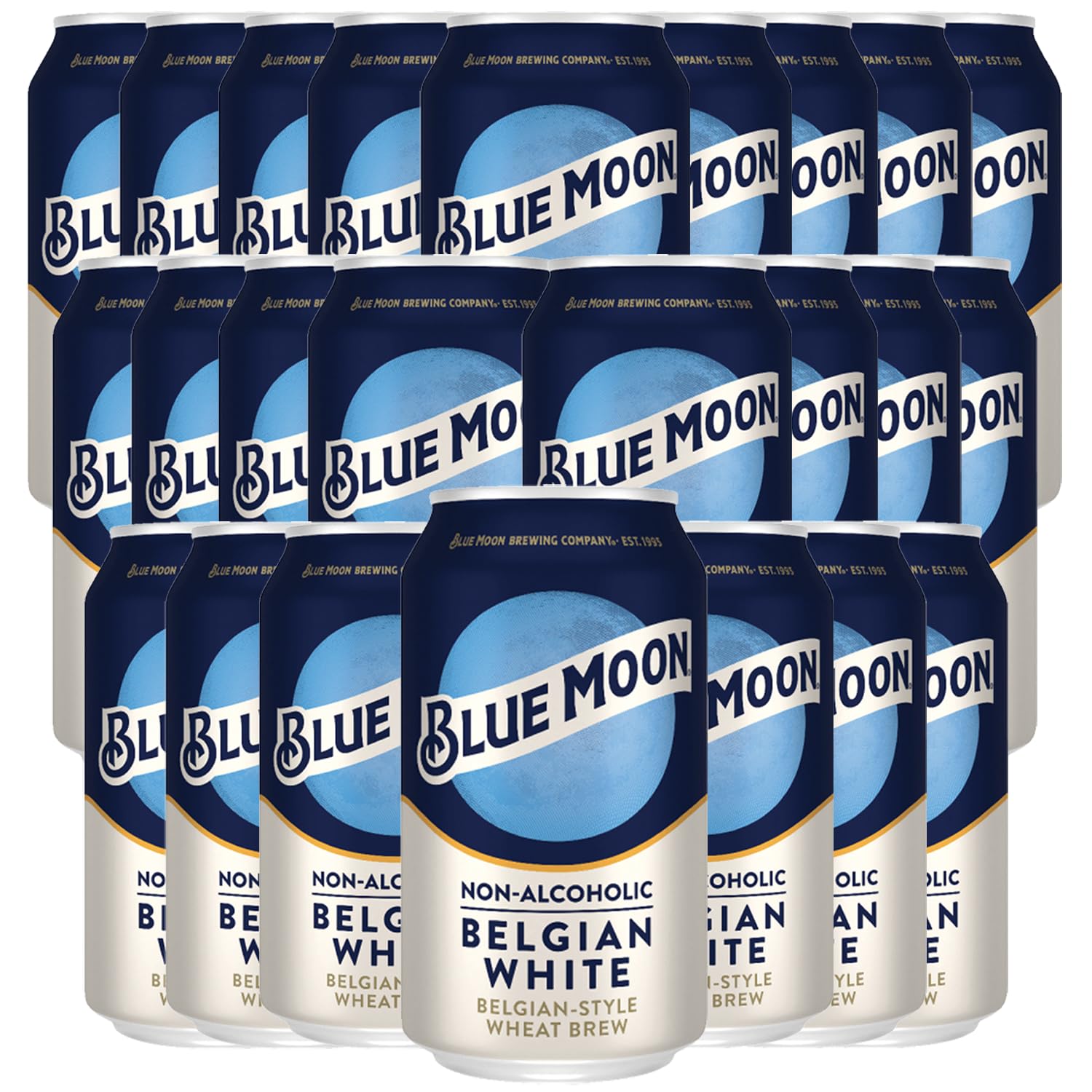 Amazon.com: Blue Moon Non-Alcoholic 24 Pack Belgian Style Wheat